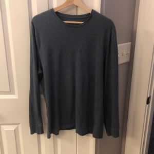 Sonoma Men's L blue long sleeve t-shirt
